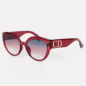 NWT Christian Dior DDIORF Cat Eye Sunglasses